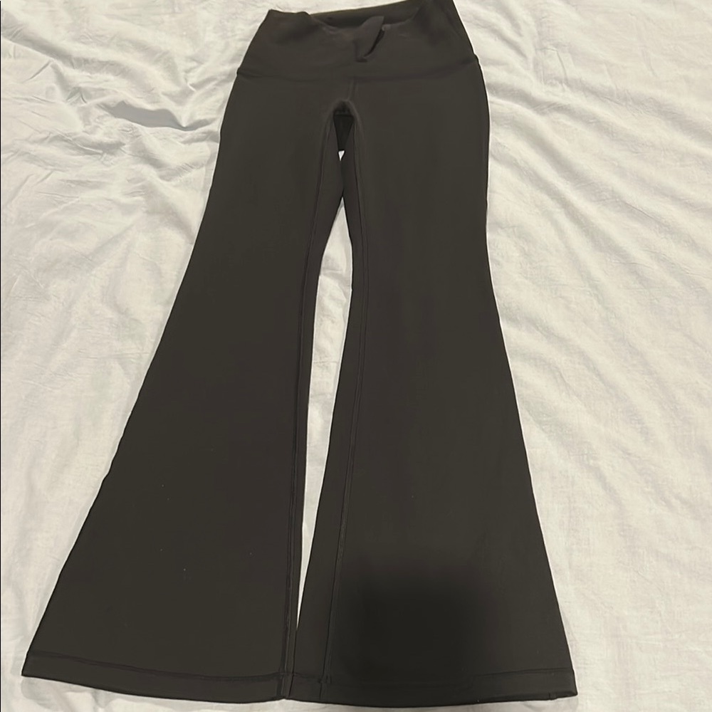 Black Flared Leggings
